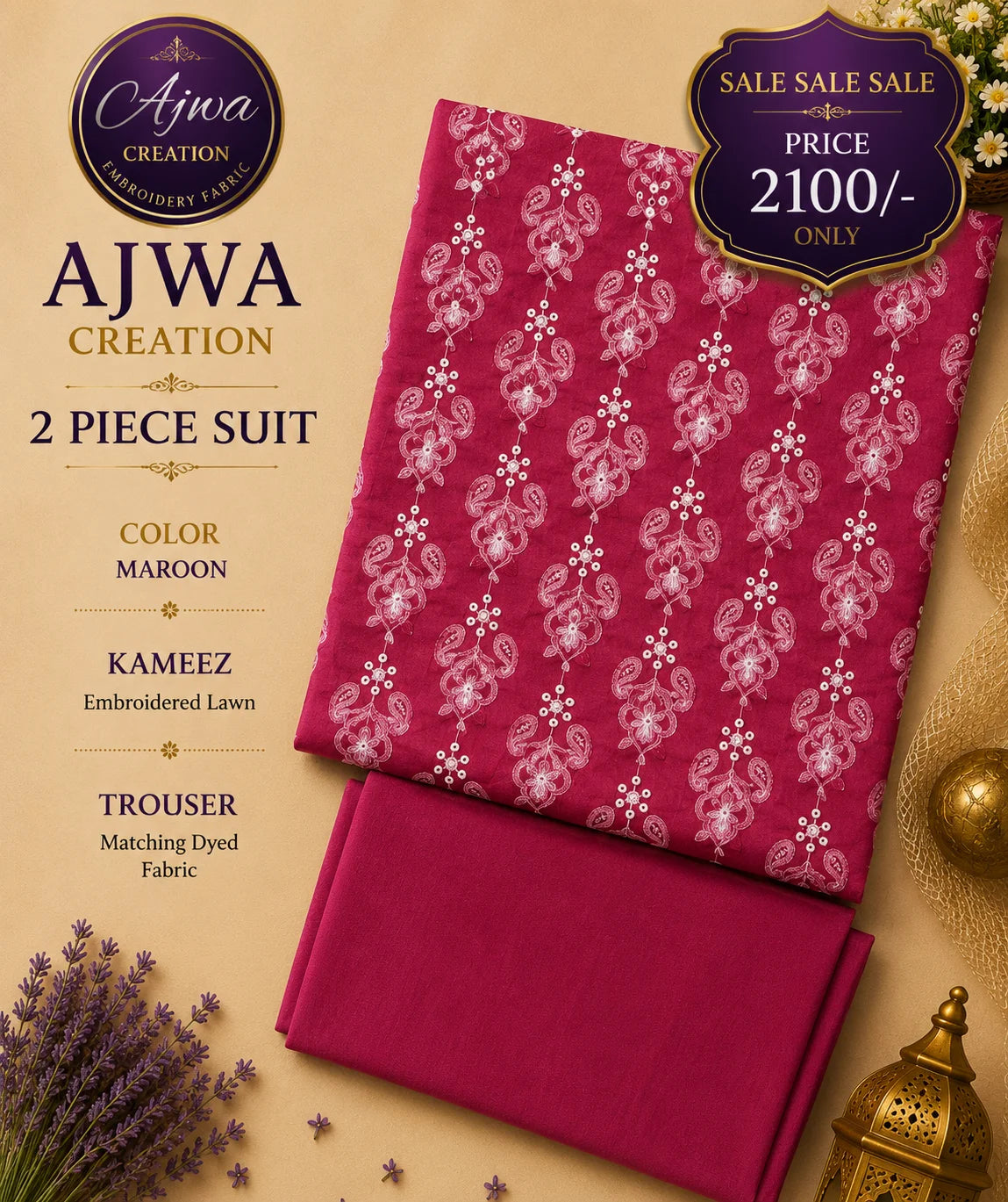 2 Piece Suit – Summer Sale 15