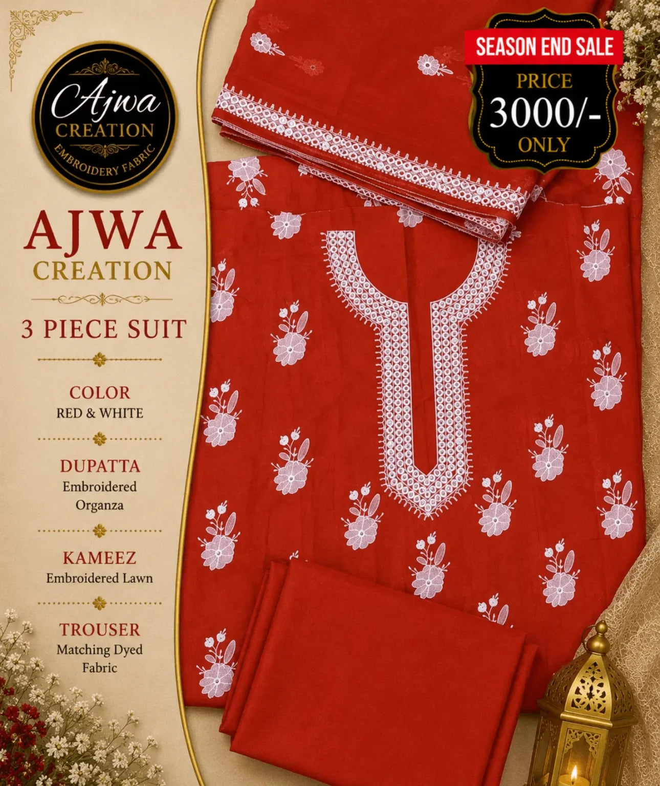 3 Piece Suit – Summer Sale 20