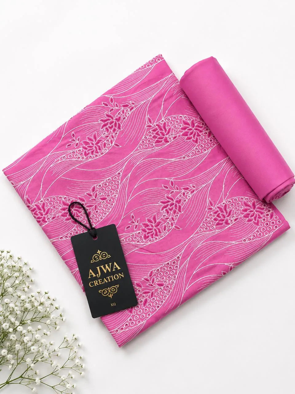 Lawn 2 Piece Unstitched Embroidered Suit AJC-TP14